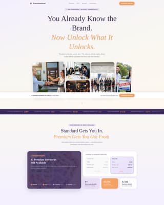Franchisegrow - Playful Realty Landing Page Template