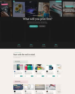 Squeegee - Artisan Printmaking Landing Page Template