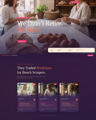 Proof — Handcrafted Sourdough Bakery Landing Page Template