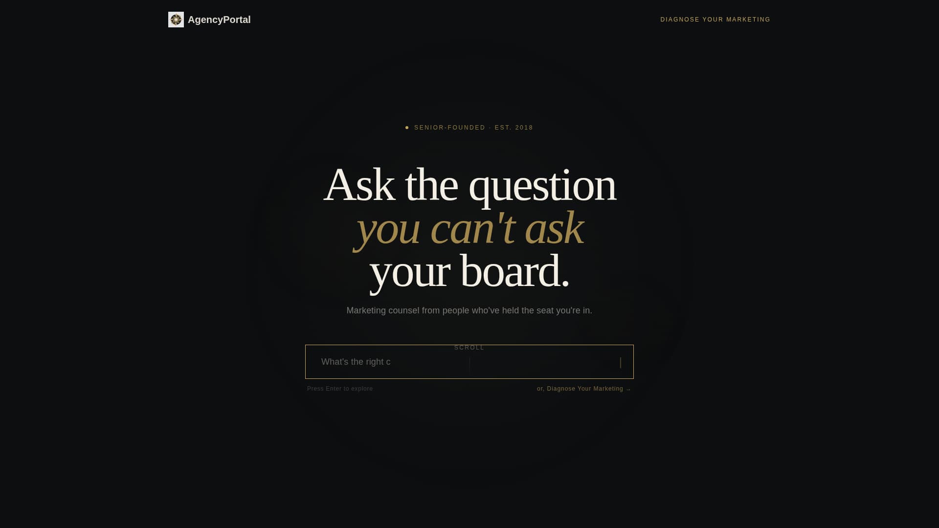 Founding - Elite Agency Landing Page Template