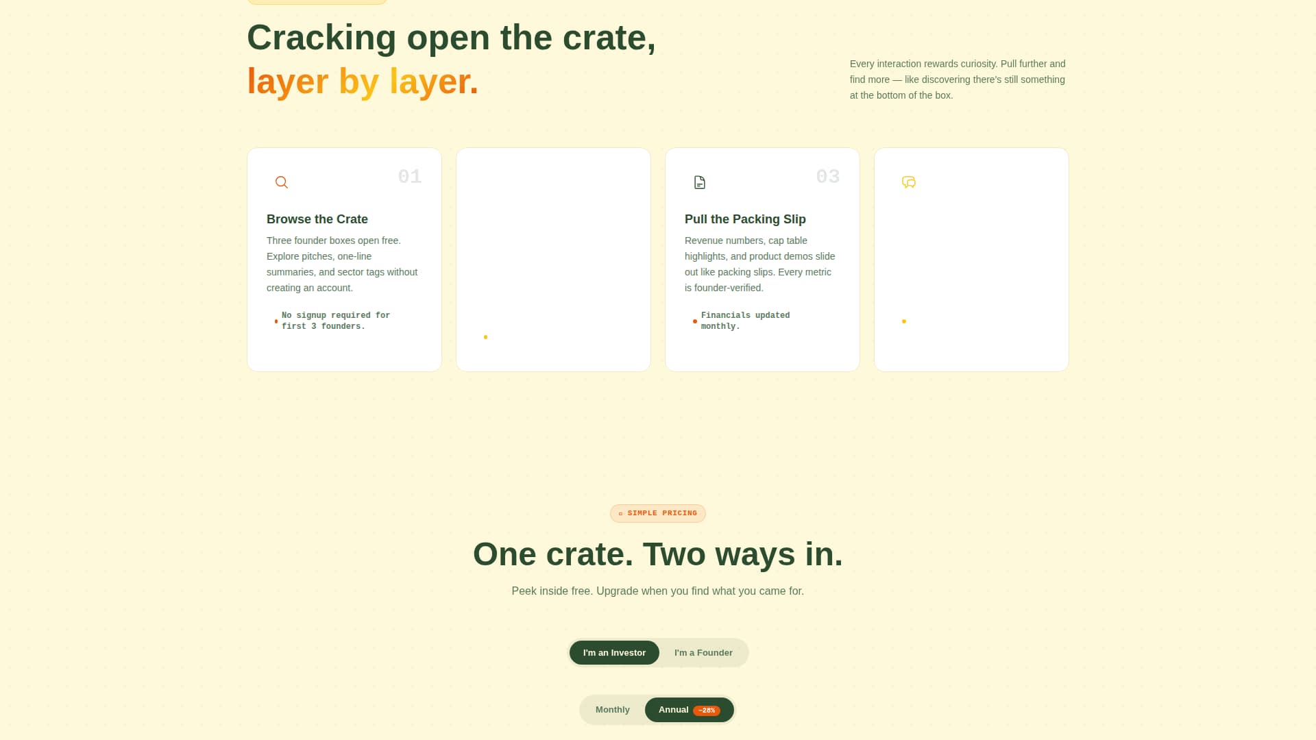 Founder - Brilliant Senior-Founded Landing Page Template