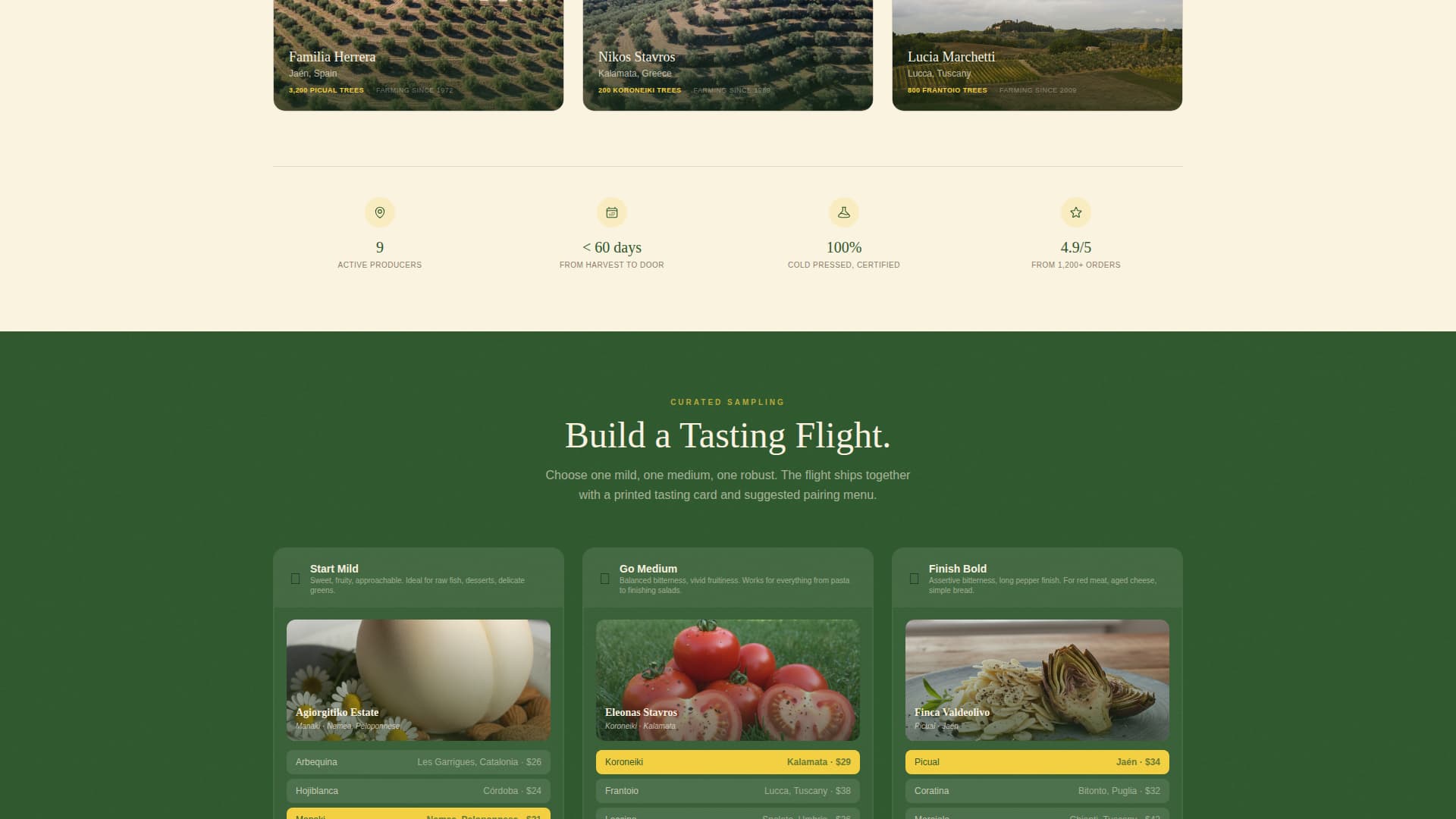 Grove - Curated Artisan Landing Page Template