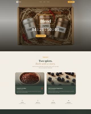Pulse — Exclusive Fitness Subscription Landing Page Template