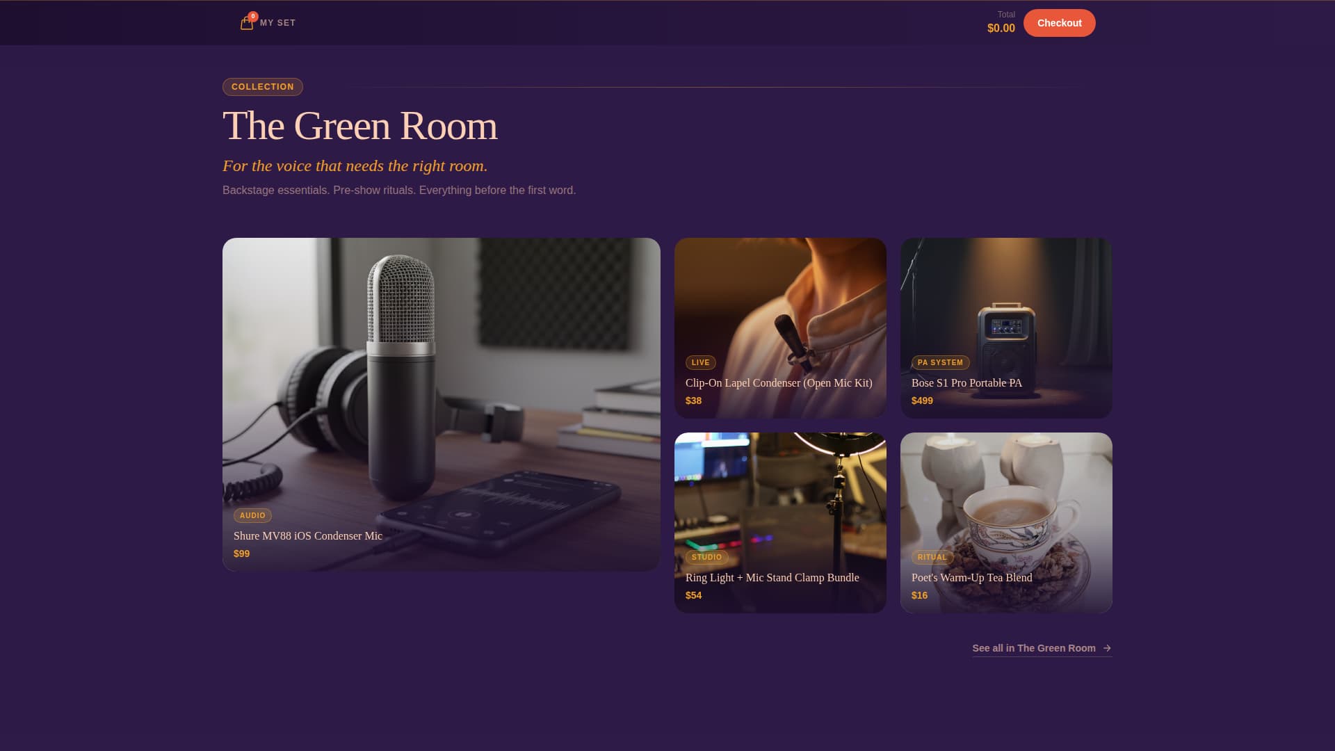 Hobby & Passion Supplies Specialist Professional Website Template