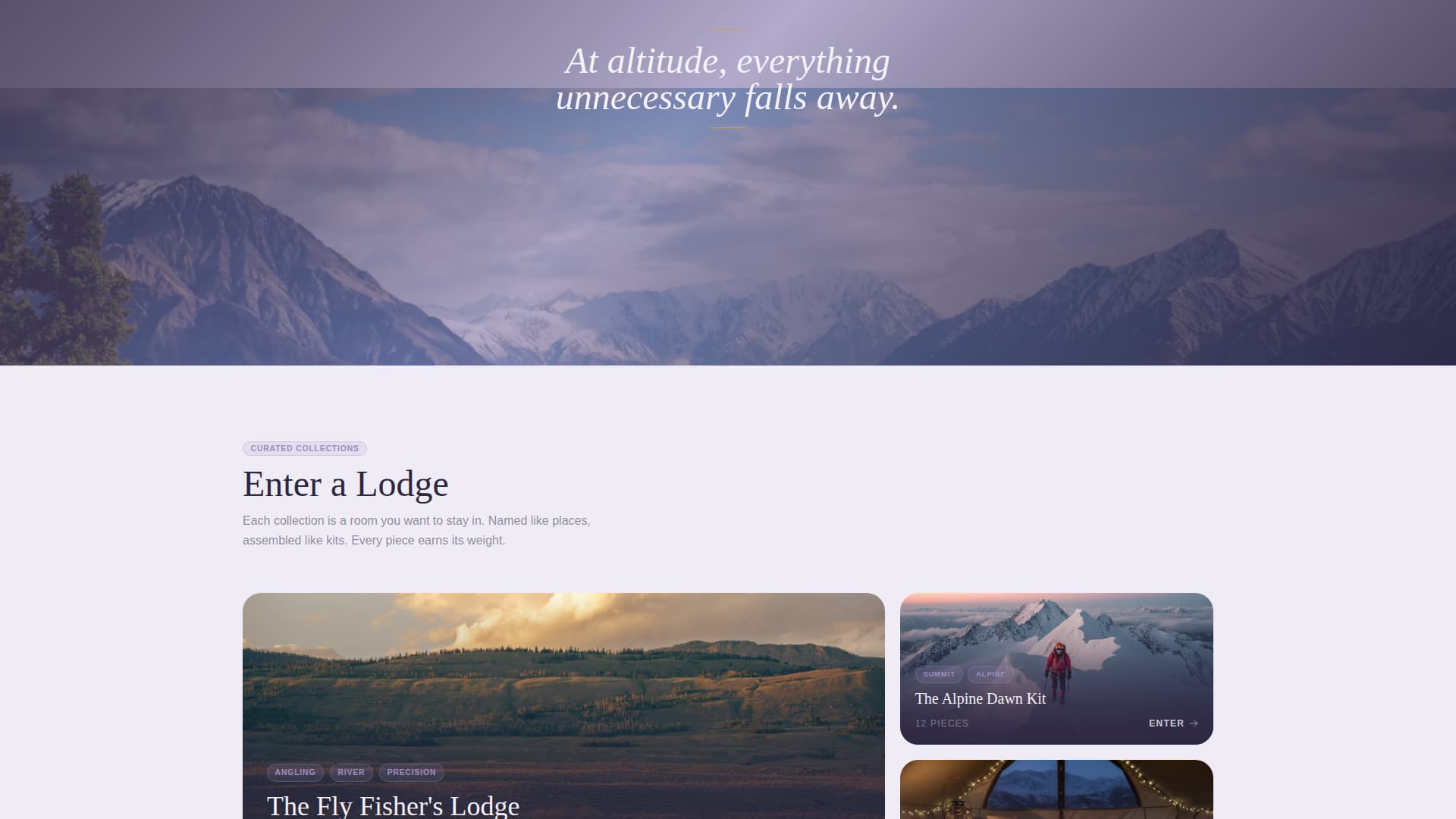 Summit - Premium Outdoor Landing Page Template
