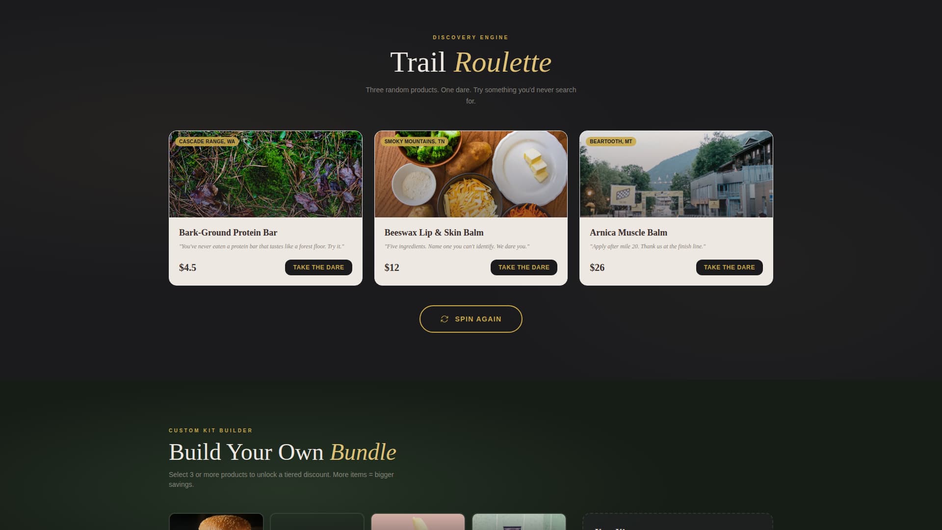 Forage - Rugged Outdoor Landing Page Template
