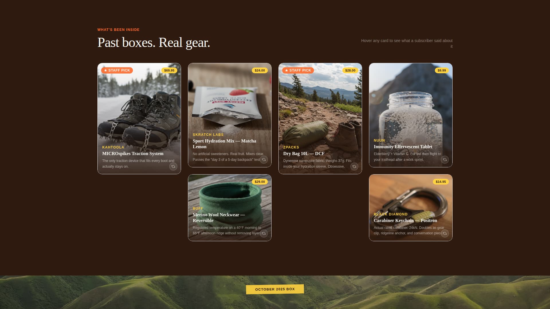 Unbox - Surprising Outdoor Landing Page Template