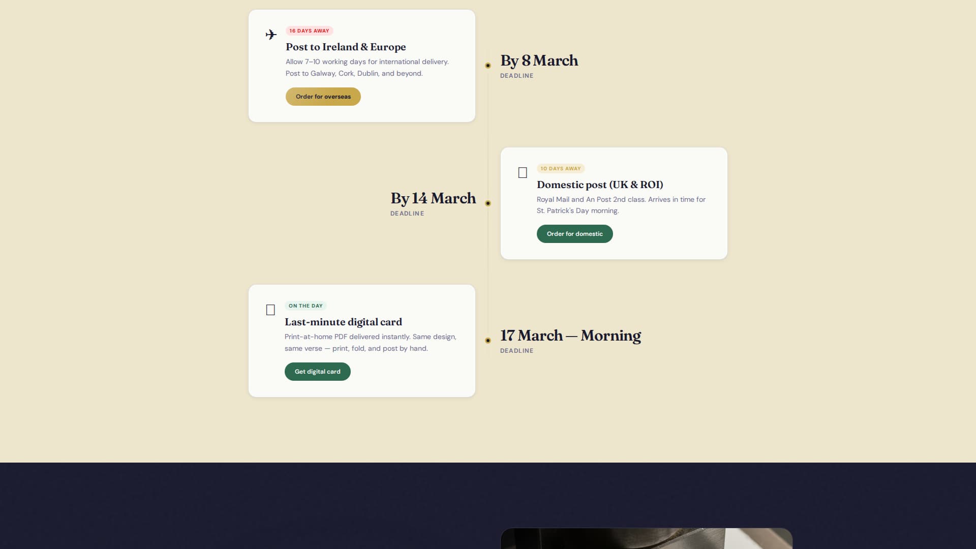 Clover - Enchanting Stationery Landing Page Template