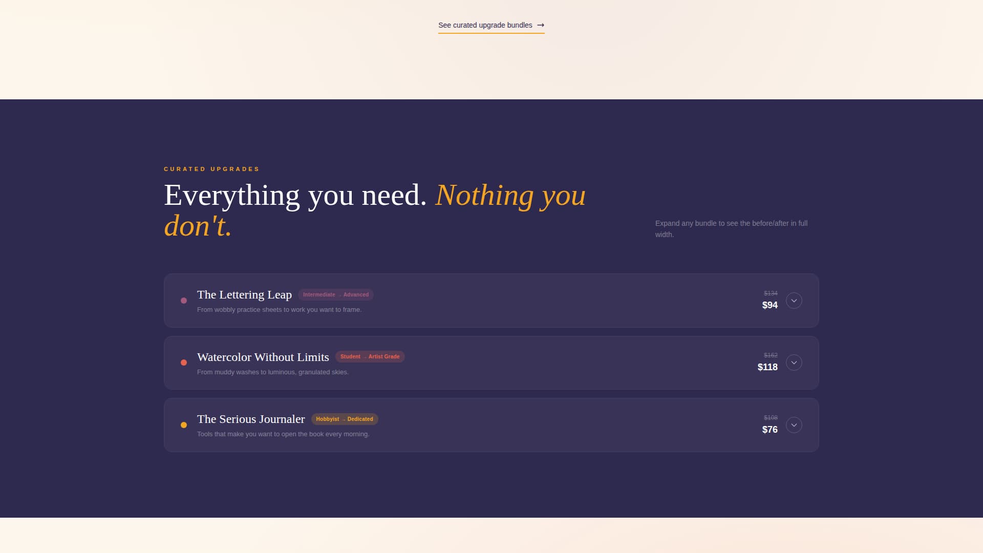 Hue — Dynamic Art Supplies Landing Page Template