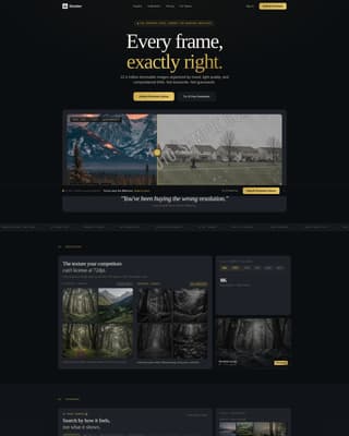 Shutter - Premium Photography Landing Page Template