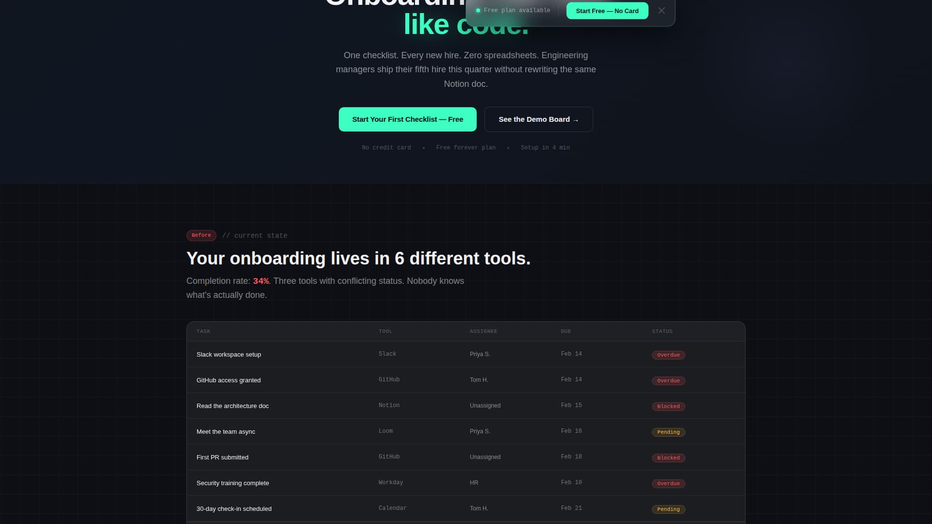 Onboarding & User Guide Professional Website Template
