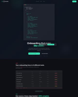 Onboarding & User Guide Professional Website Template