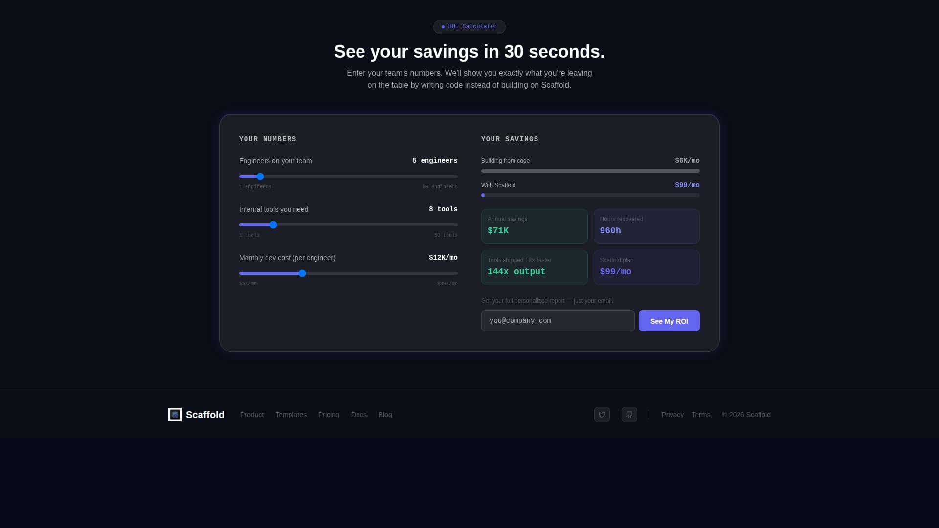 Software & SaaS Professional Website Template