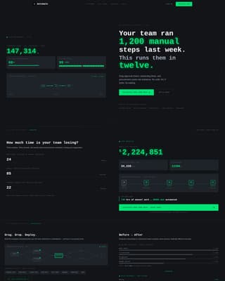 No-Code Enterprise Software Cost Calculator Website Template