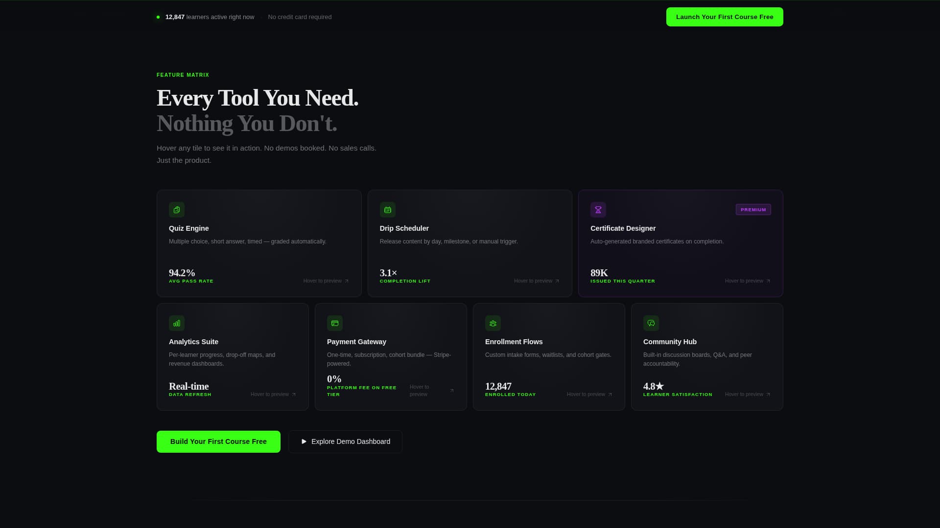 No-Code Enterprise Software Specialist Professional Website Template