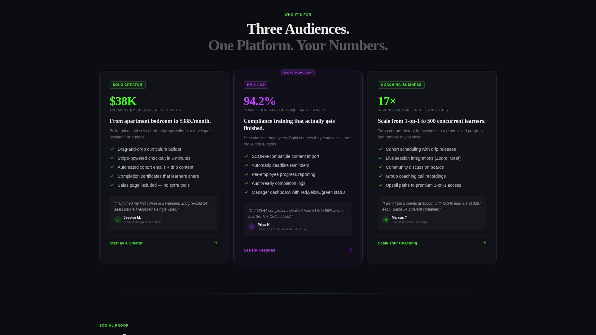 No-Code Enterprise Software Specialist Professional Website Template
