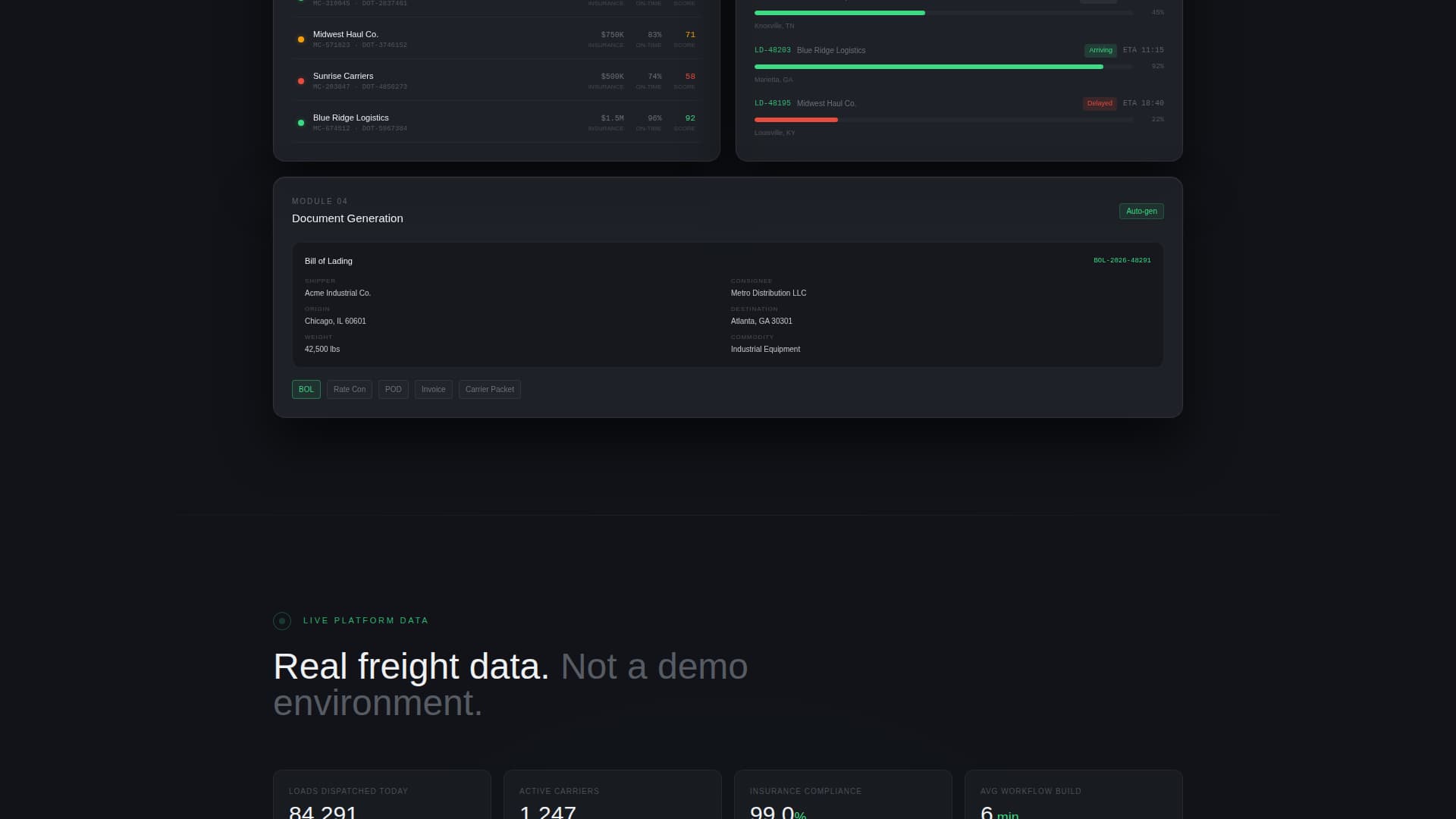 No-Code Enterprise Software Careers Website Template
