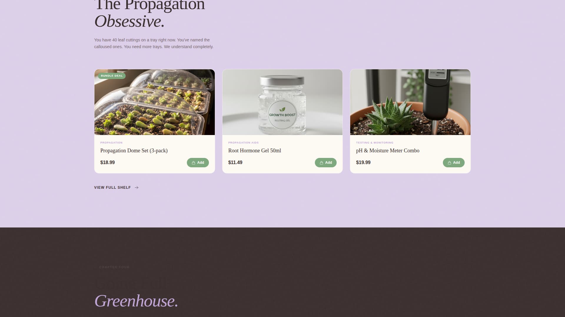 Propagate - Enchanting Succulent Landing Page Template