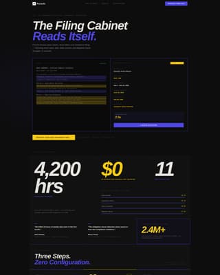 AI for Nonprofit Reviews Website Template