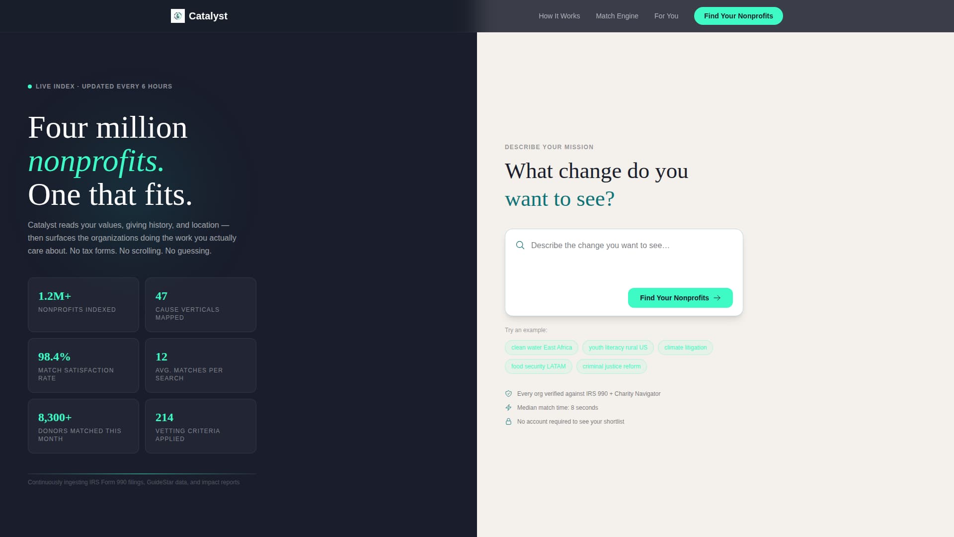 AI for Nonprofit Specialist Professional Website Template