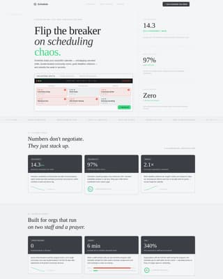 AI for Nonprofit Booking Website Template