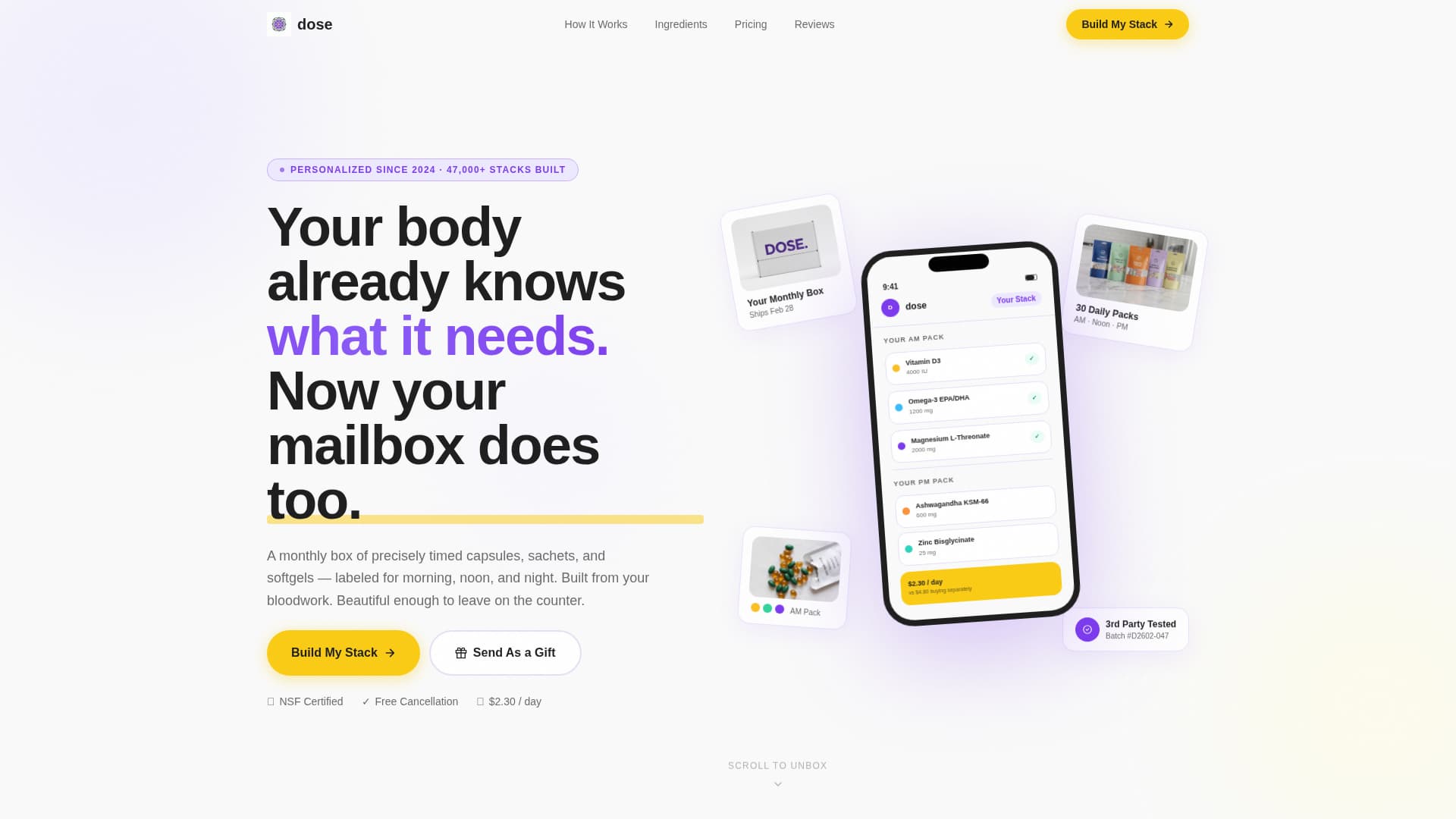 Activewear - High-Converting Subscription Landing Page Template