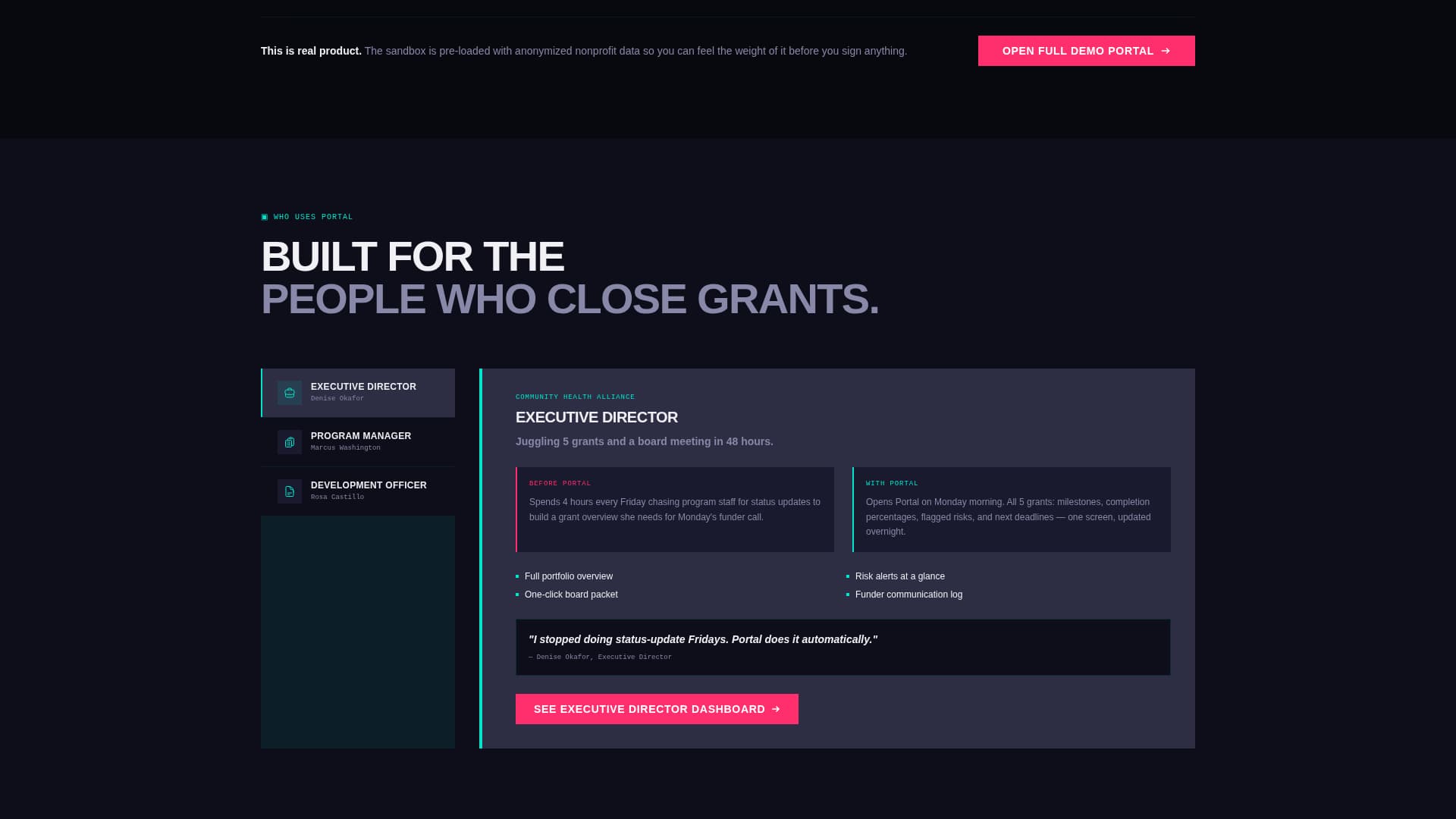 Nonprofit Digital Presence Reviews Website Template