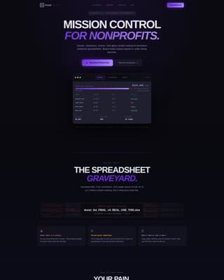 Access — Mission-Driven Nonprofit Platform Landing Page Template