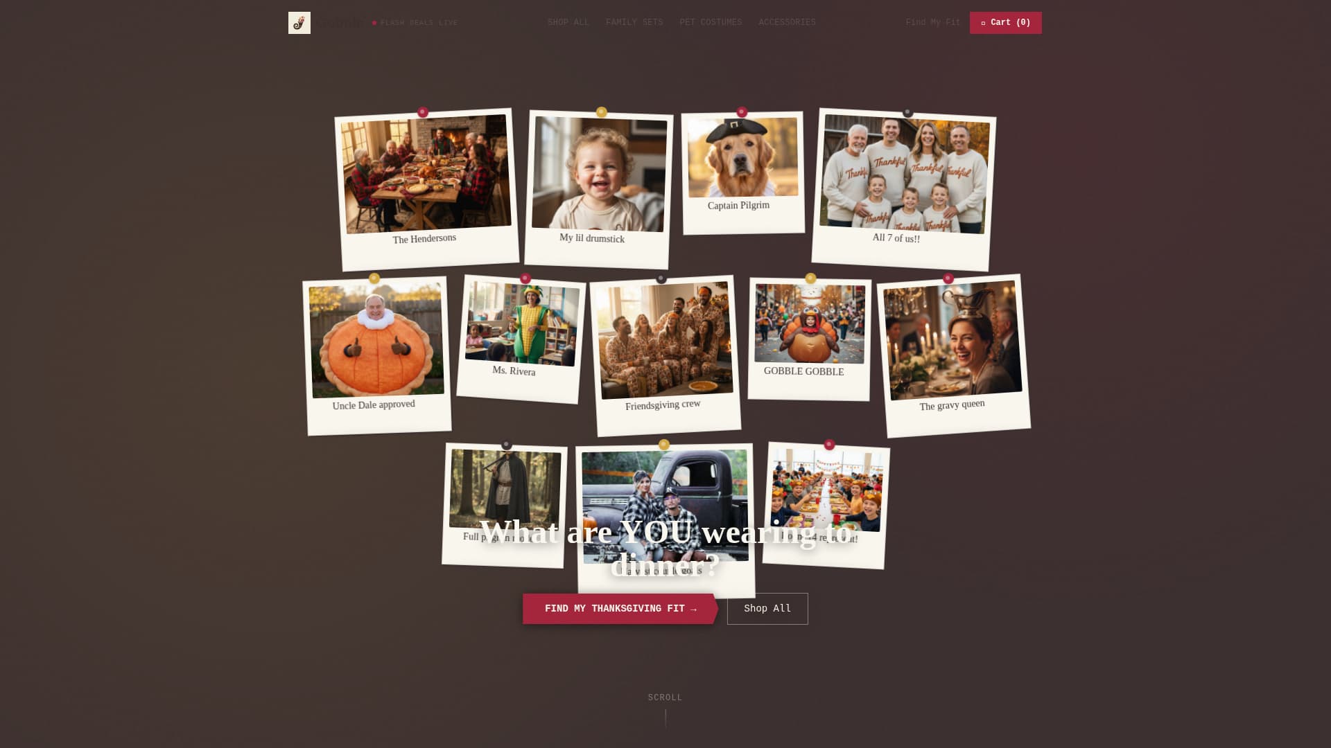 Gobble - Festive Thanksgiving Landing Page Template