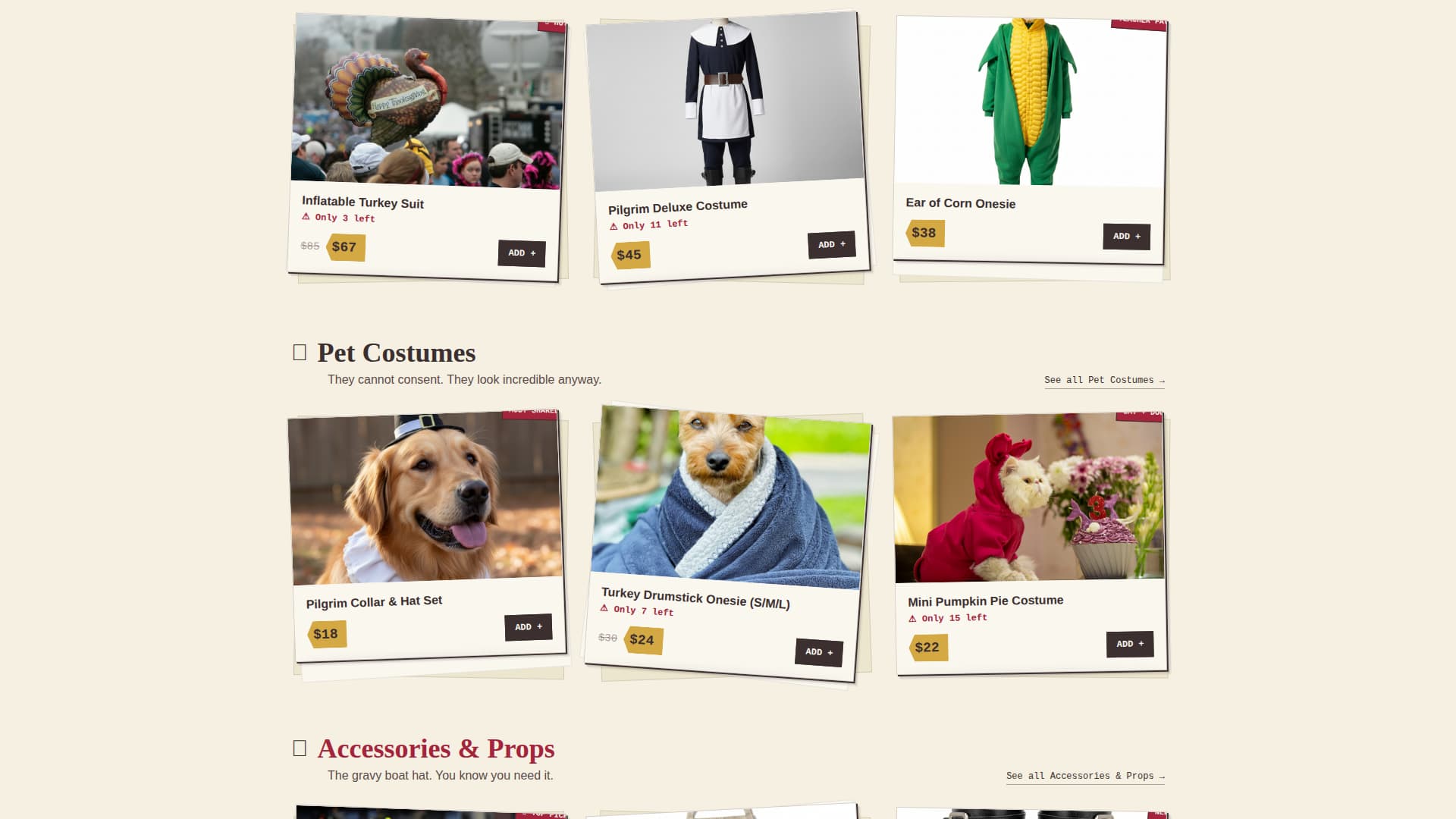 Gobble - Festive Thanksgiving Landing Page Template