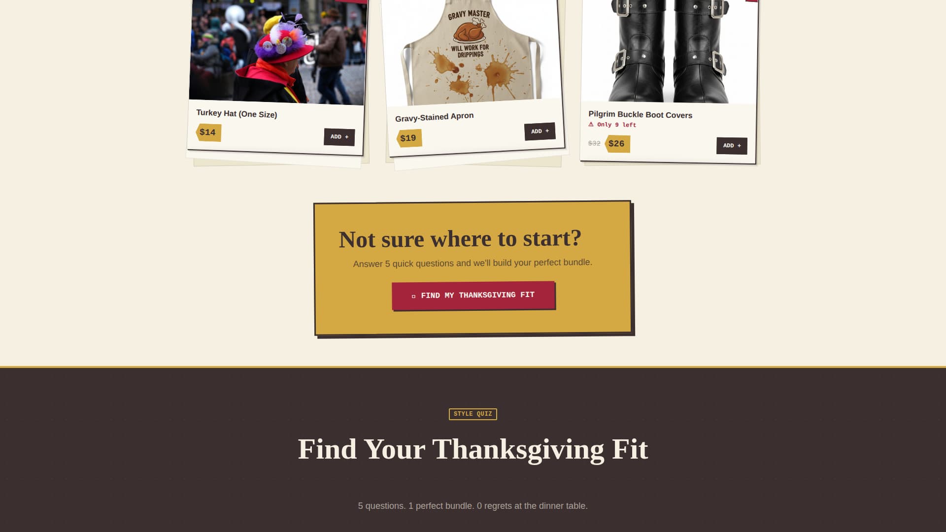 Gobble - Festive Thanksgiving Landing Page Template