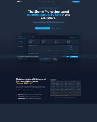 Impact - Powerful Nonprofit Landing Page Template