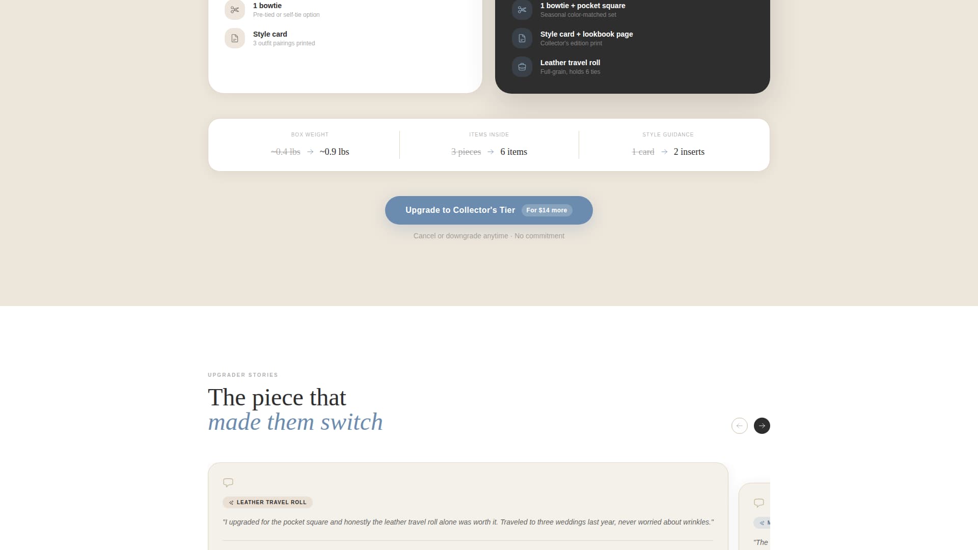Knot - Curated Neckwear Landing Page Template