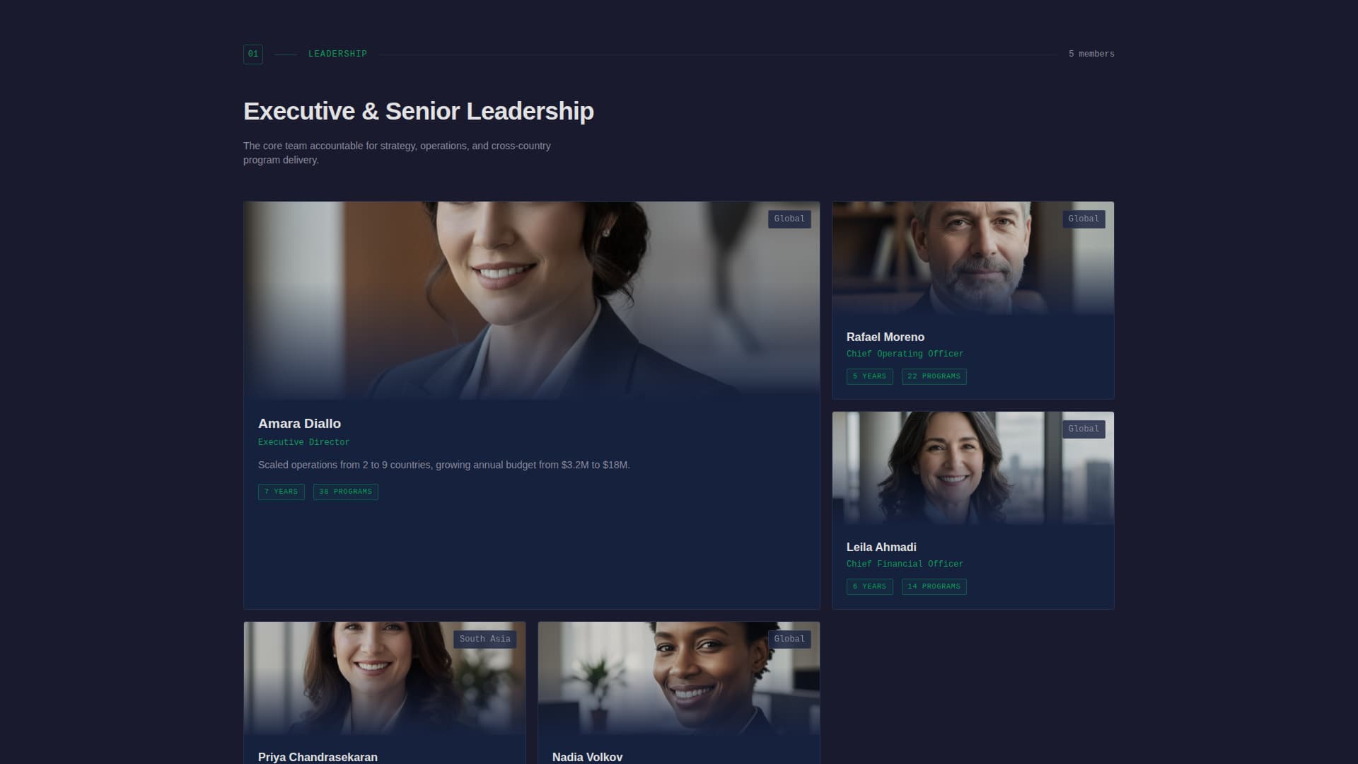Orgcommand - Powerful Nonprofit Landing Page Template