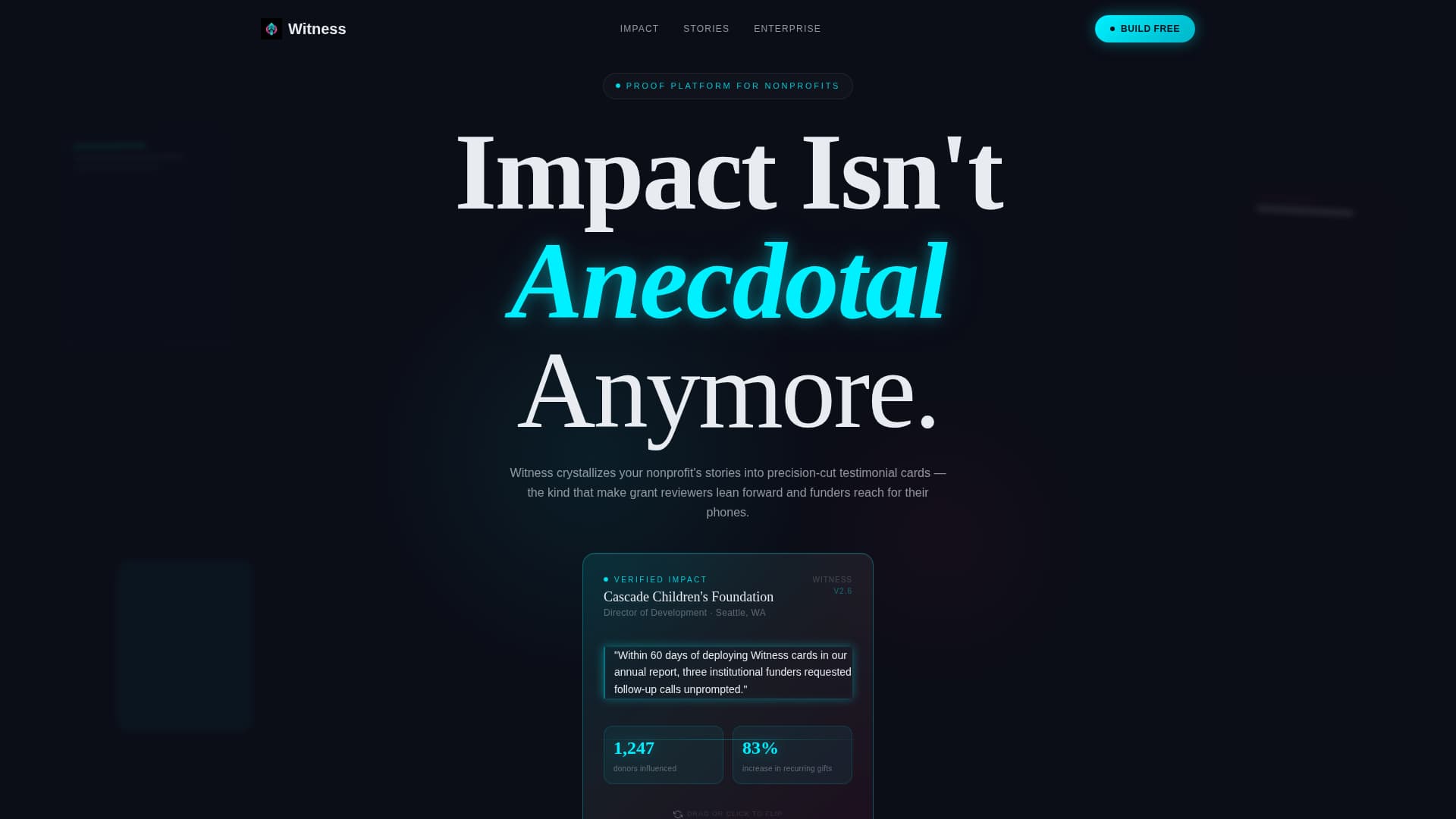 Nonprofit Organization Reviews Website Template