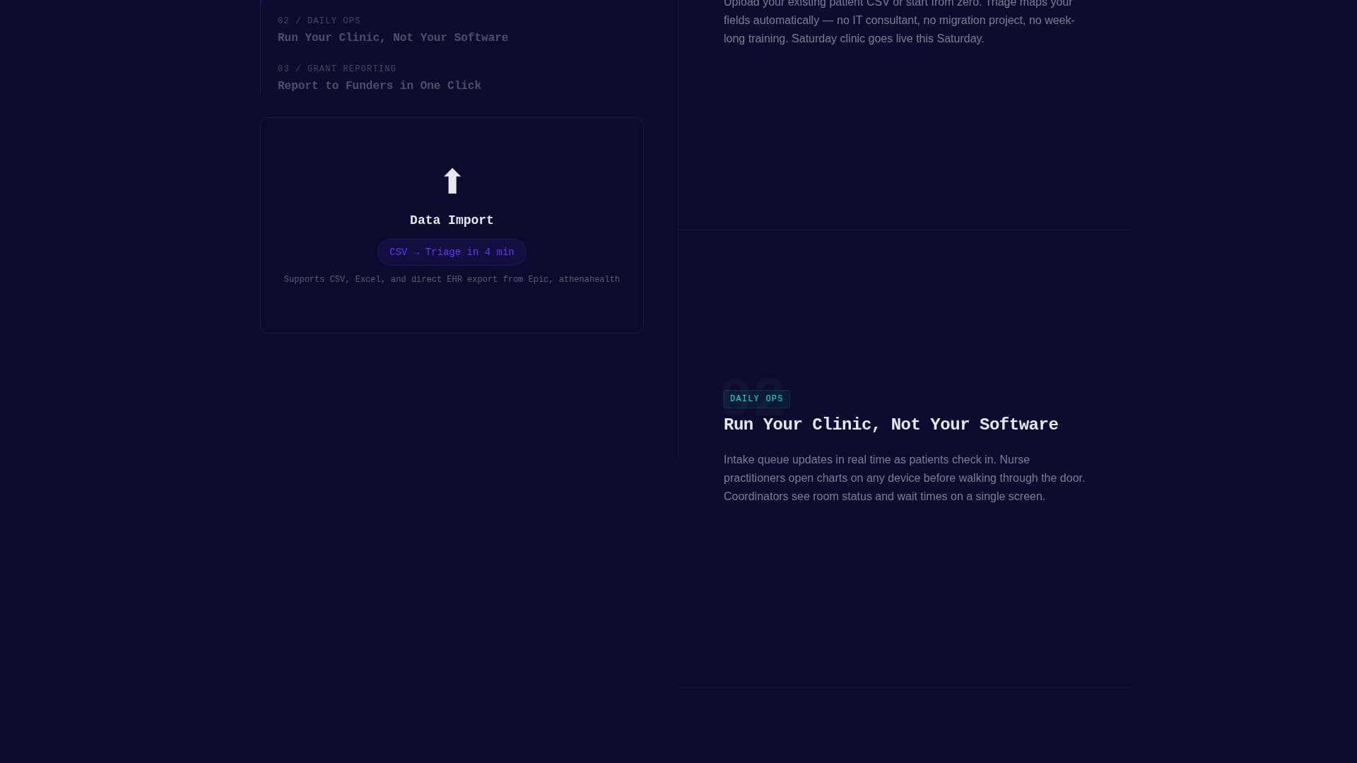 Triage - Powerful Nonprofit Landing Page Template