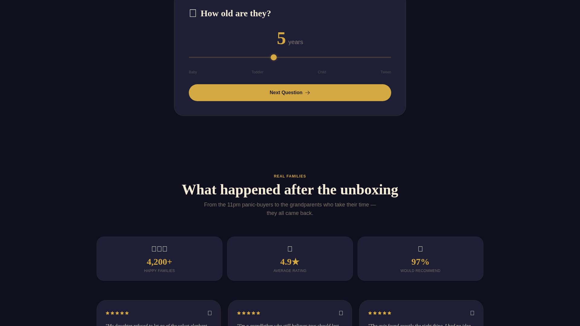 Playtime - Enchanting Toystore Landing Page Template