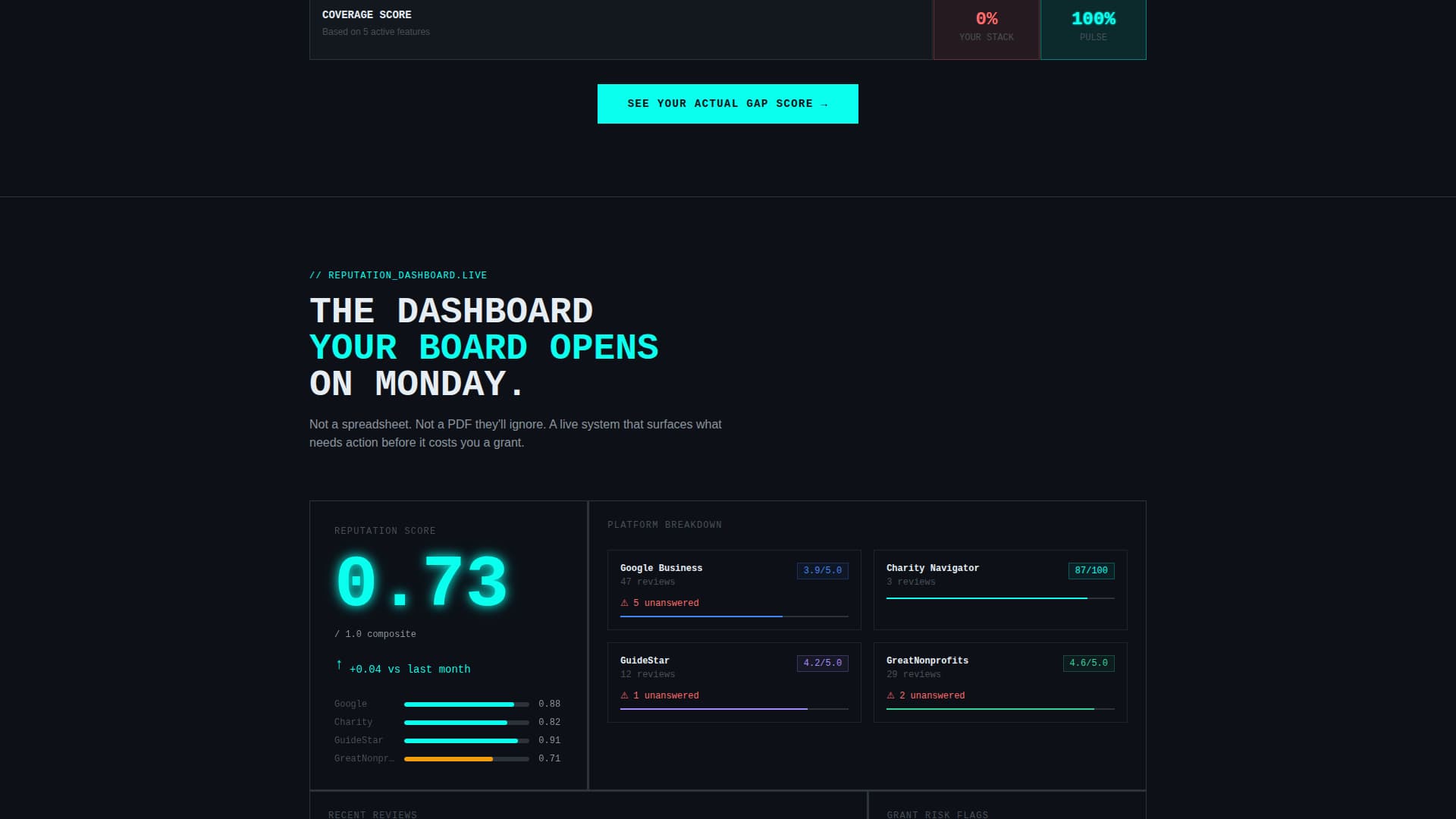 Pulse - Powerful Nonprofit Landing Page Template