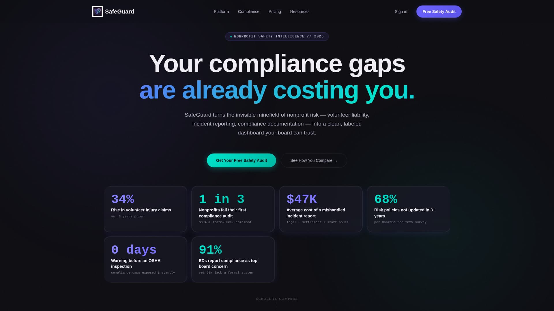 Safeguard - Powerful Nonprofit Landing Page Template