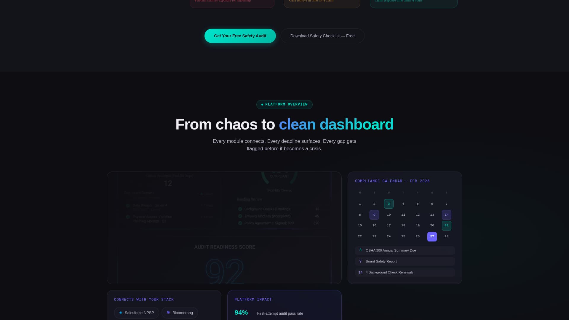 Safeguard - Powerful Nonprofit Landing Page Template