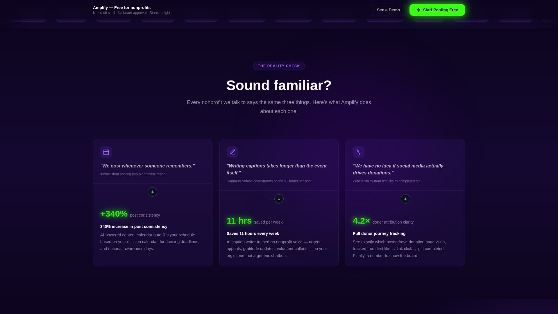 Nonprofit Software Specialist Professional Website Template