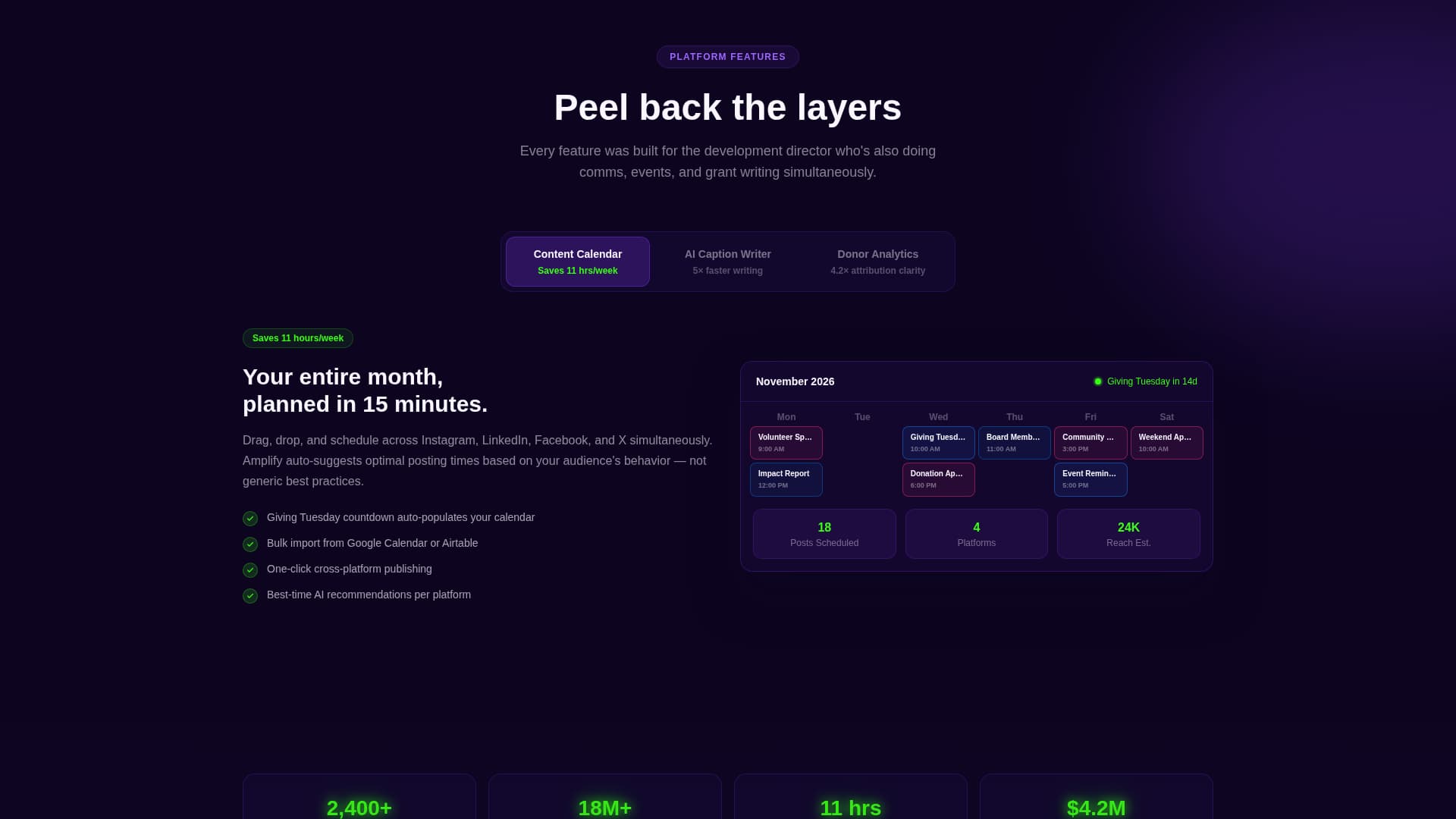 Nonprofit Software Specialist Professional Website Template