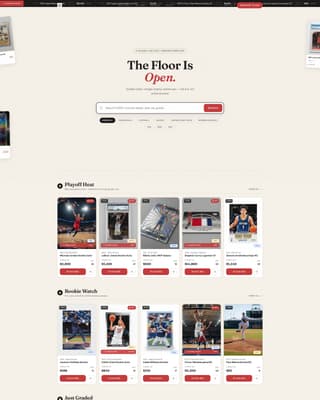 Grail - Premier Tradingcard Landing Page Template