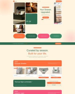 Fresh - Vibrant Subscription Landing Page Template