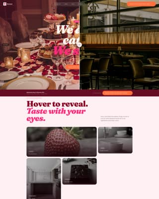 Amore - Irresistible Catering Landing Page Template