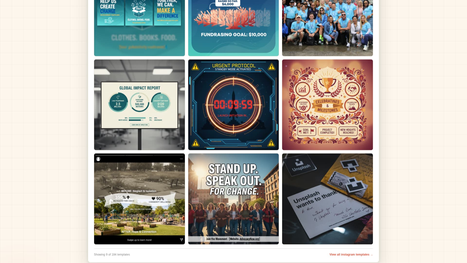 Nonprofit Digital Presence Directory Website Template