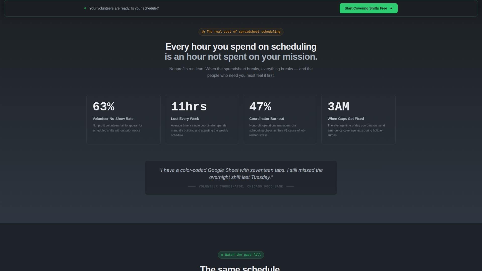 Roster - Powerful Nonprofit Landing Page Template