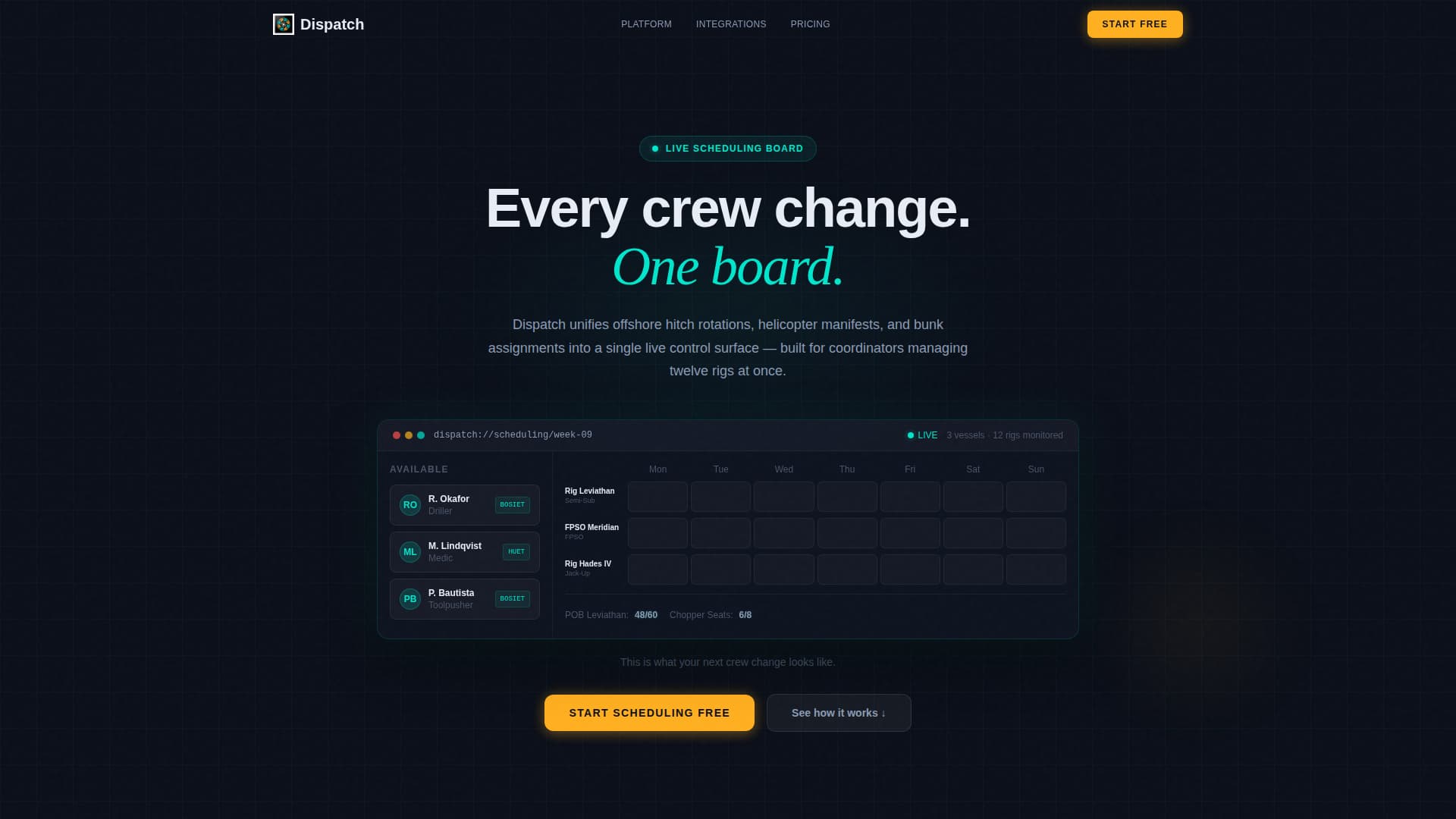 Offshore Vertical SaaS Professional Website Template