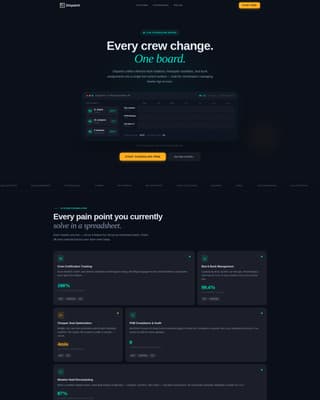 Offshore Vertical SaaS Professional Website Template