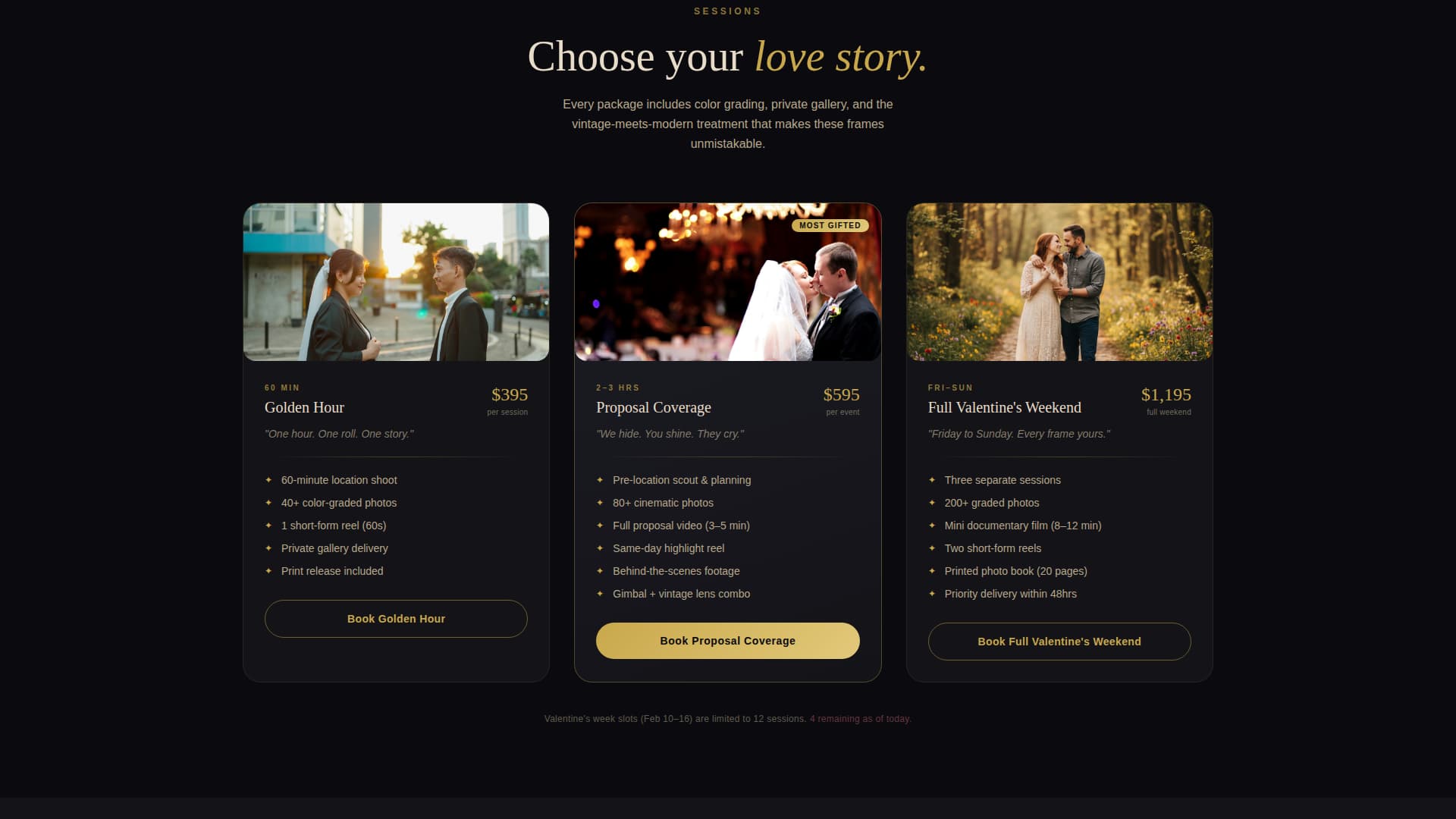 Frame — Stunning Visual Storytelling Landing Page Template